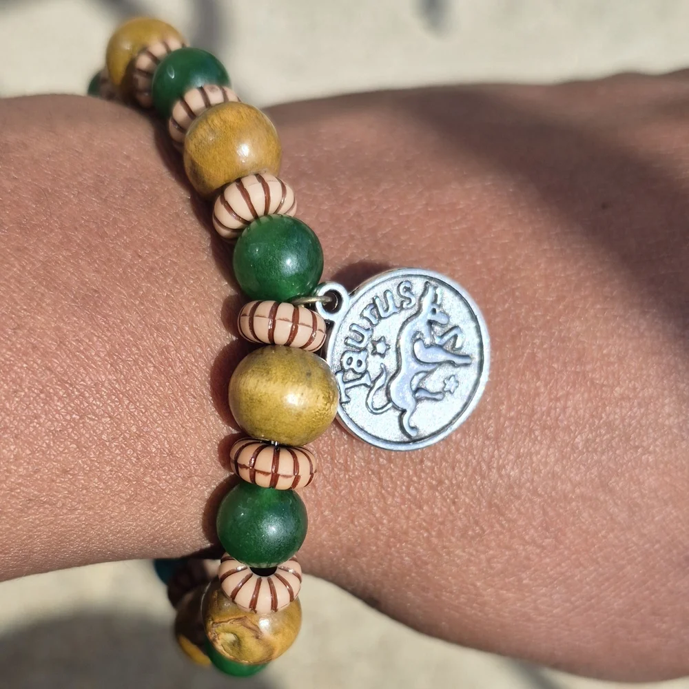 Taurus/Zodiac Season Handmade Braclet! - Picture 3 of 6